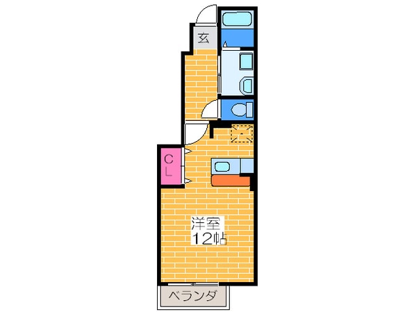 プレコ－ポ巽東の物件間取画像